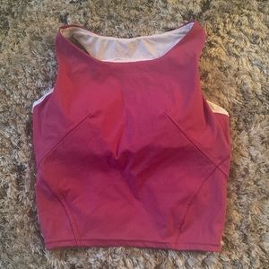 Sonic Pink Lululemon high neck align tank